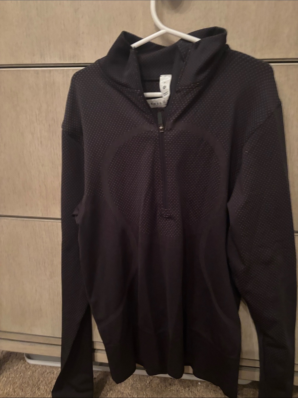 lululemon athletica Black Women's Half-Zip Pullover Hoodie